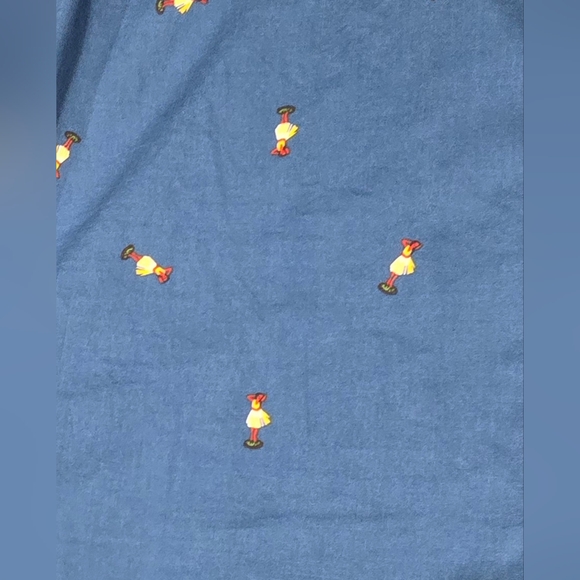 Johnnie-O Chappy Hangin' Out Button Up Shirt With Hula Girl Print Size XL - Picture 3 of 9